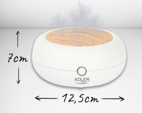 Adler Ultradźwiękowy dyfuzor zapachowy USB 3w1