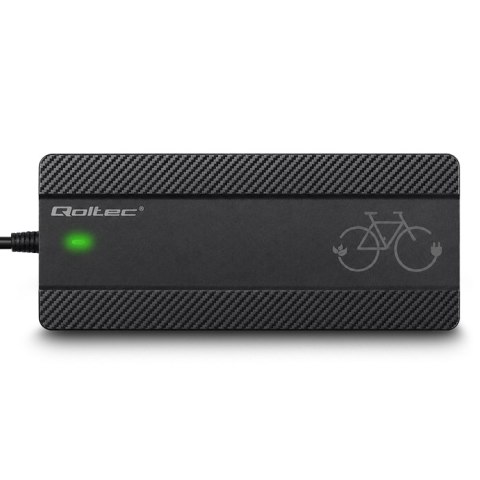 Qoltec Szybka Ładowarka do roweru skutera elektrycznego 36V | 42V | 4A |wtyczka Bosch + kabel zasilający