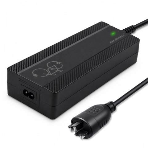 Qoltec Szybka Ładowarka do roweru skutera elektrycznego 36V | 42V | 4A |wtyczka Bosch + kabel zasilający