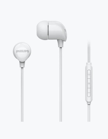Słuchawki dokanałowe białe PHILIPS TAE2146WT/00