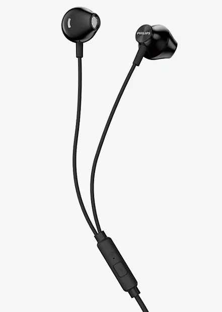 Słuchawki z mikrofonem czarne PHILIPS TAUE101BK/00