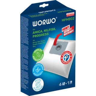 Worki do odkurzacza z fizeliny Amica MPM Worwo MPMB02