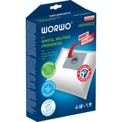 Worki do odkurzacza z fizeliny Amica MPM Worwo MPMB02