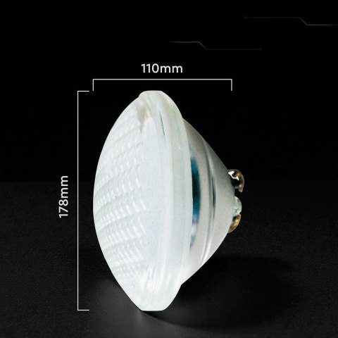 Żarówka LED V-TAC basenowa 12W PAR56 zdalne sterowanie VT-1263 RGB 1200lm