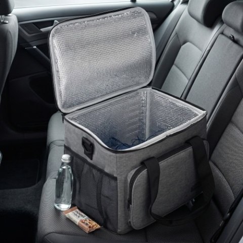 Adler Torba Termiczna 20 l, Izolowana Pianką 5 mm, Kieszenie Zewnętrzne, Zamek