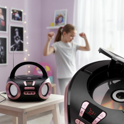 Radio Boombox FM Radio CD-MP3 AD 1181 BC