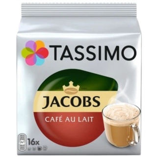 Kapsułki Tassimo Jacobs Cafe Au Lait 16 szt.