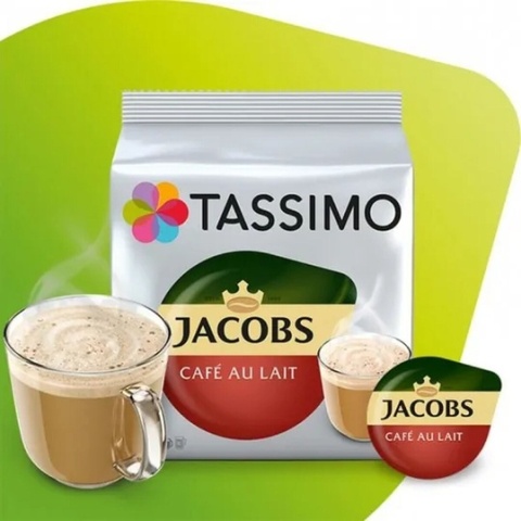 Kapsułki Tassimo Jacobs Cafe Au Lait 16 szt.