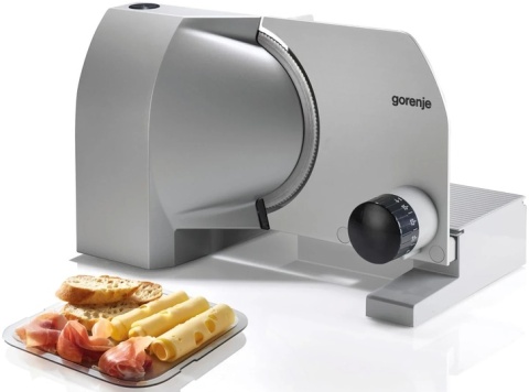 Krajalnica ze stali nierdzewnej srebrna Gorenje R708A