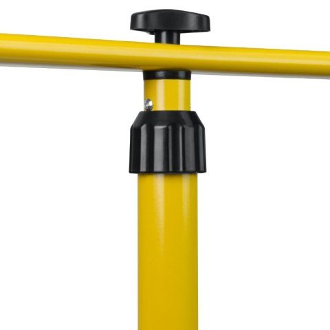 Naświetlacz LED na statywie, 2 x 50 W, 2 x 5000 lm, 4100 K, 140 cm