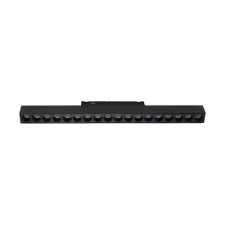 Oprawa szynoprzewód 48V V-TAC 15W 48V 36st LED czarna 33cm VT-41022 4000K 1215lm