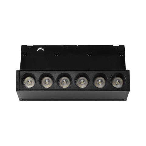 Oprawa szynoprzewód 48V V-TAC 5W 48V 36st LED czarna 12cm VT-41028 4000K 400lm