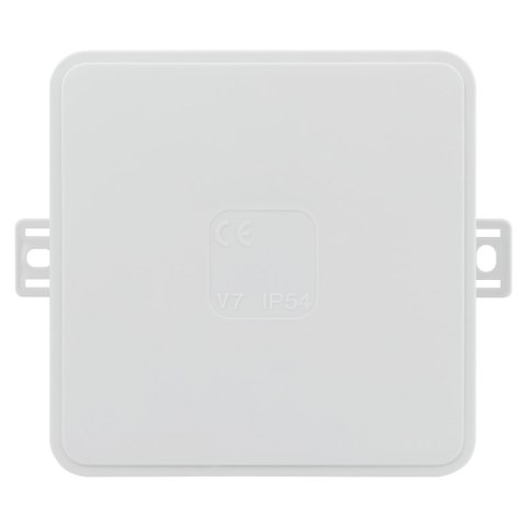 Puszka elastyczna, natynkowa, 12-torowa, IP54, 100 x 100 mm, biała