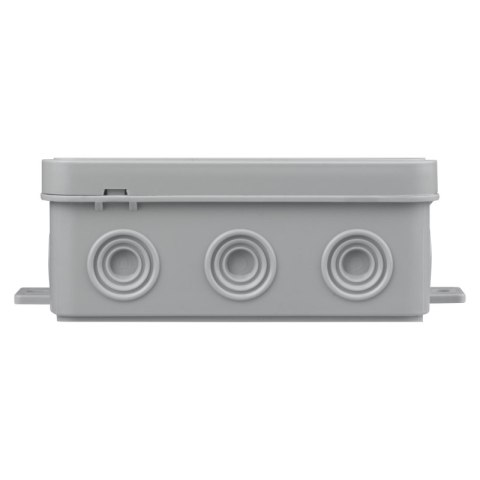 Puszka elastyczna, natynkowa, 12-torowa, IP54, 100 x 100 mm, szara