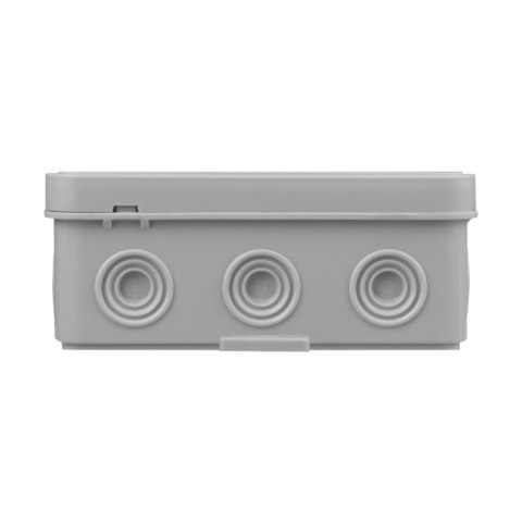 Puszka elastyczna, natynkowa, 12-torowa, IP54, 100 x 100 mm, szara