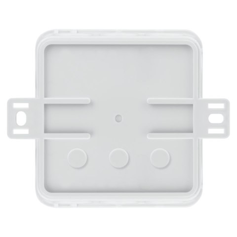 Puszka elastyczna, natynkowa, 12-torowa, IP54, 75 x 75 mm, biała