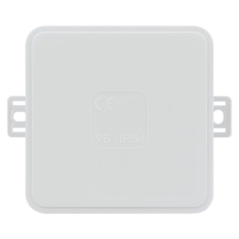 Puszka elastyczna, natynkowa, 12-torowa, IP54, 85 x 85 mm, biała