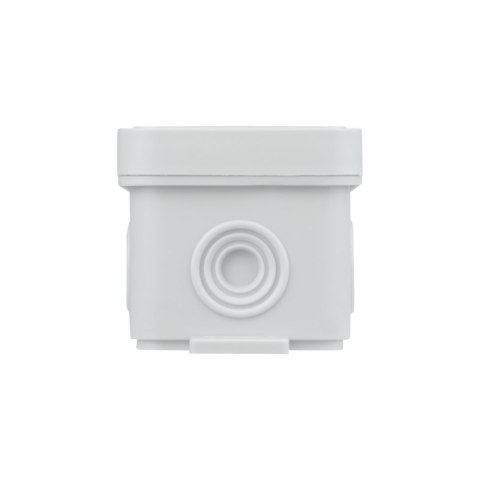 Puszka elastyczna, natynkowa, 8-torowa, IP54, 80 x 45 mm, biała