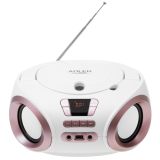 Radio CD-MP3, USB, FM Radio, Boombox AD 1181 WC Adler