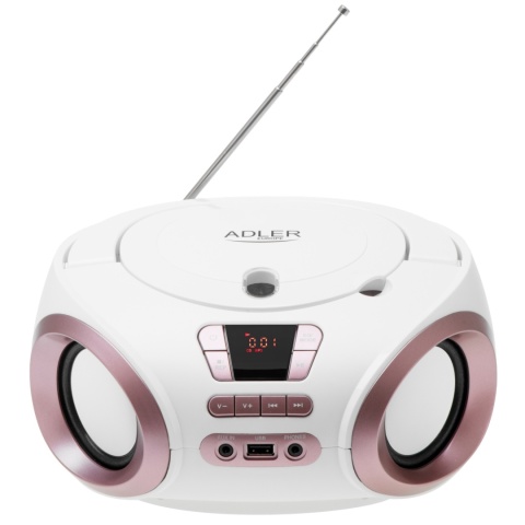 Radio CD-MP3, USB, FM Radio, Boombox AD 1181 WC Adler