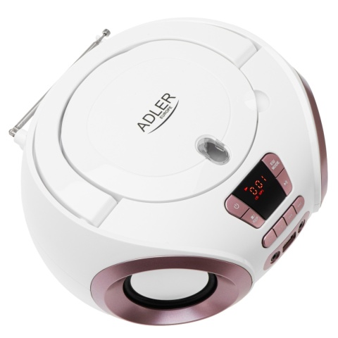 Radio CD-MP3, USB, FM Radio, Boombox AD 1181 WC Adler