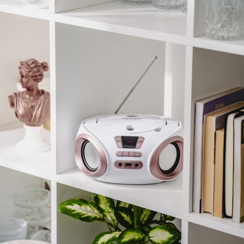 Radio CD-MP3, USB, FM Radio, Boombox AD 1181 WC Adler