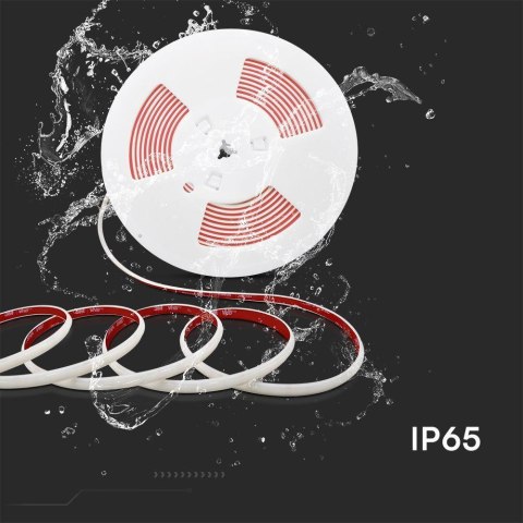 Taśma LED 230V V-TAC bezpunktowa COB 286LED/m 12,5W/m rolka 5mb VT-2025 286-5M 6500K 1100lm