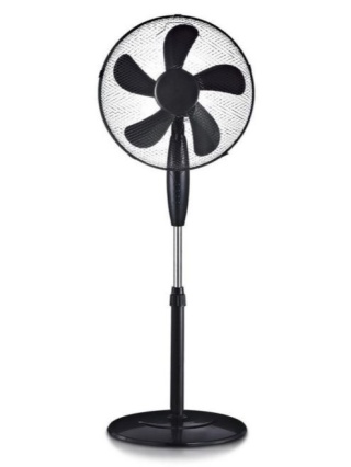 Wentylator podłogowy 55W 40 cm czarny mocny V-TAC VT-5016-5