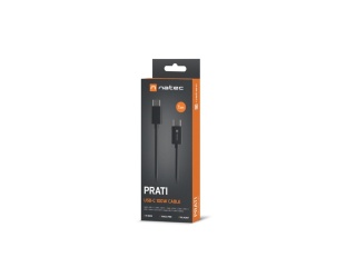 Kabel Parti USB Typu-C 100W 1m Czarny Natec