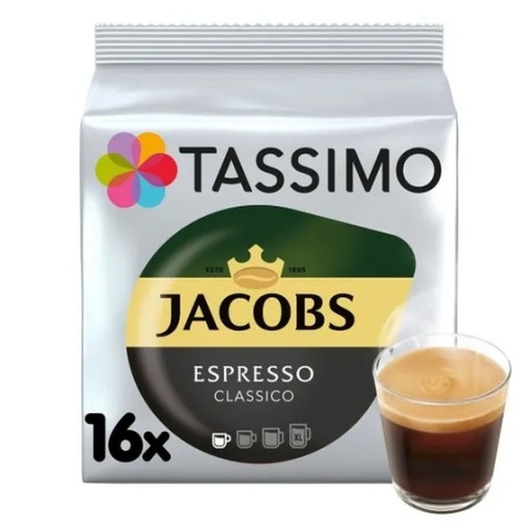 Kapsułki Tassimo Jacobs Espresso Classico 16 szt.