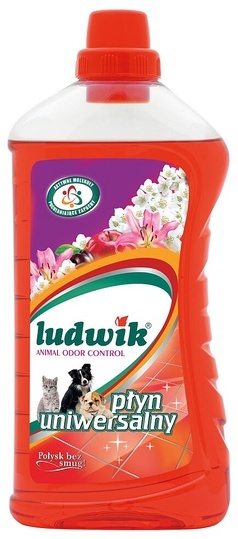 Płyn uniwersalny Ludwik Animal Odor Control 1l pochłaniania zapachy 1L