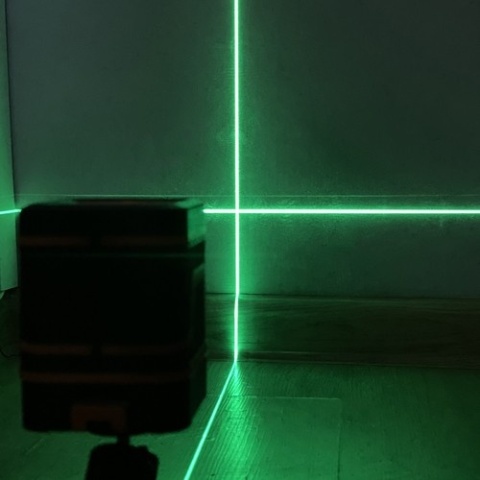 Poziomica laserowa - laser krzyżowy Bigstren