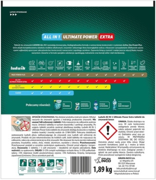Tabletki do zmywarek Ludwik All in 1 Lemon 105 szt