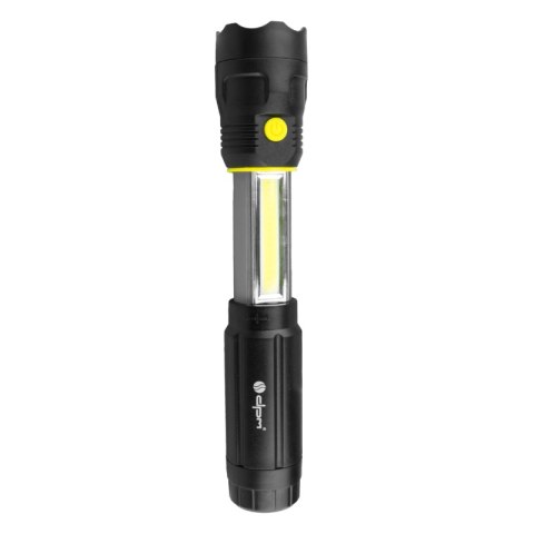 Teleskopowa latarka COB LED, 55+150 lm DPM