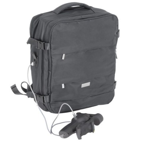 Camry Plecak Biznesowo-Sportowy On-Board Free Size 40x20x30 cm, 24L, 3 Komory, 11 Kieszeni, Laptop 17"