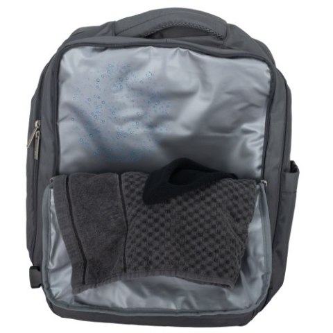 Camry Plecak Biznesowo-Sportowy On-Board Free Size 40x20x30 cm, 24L, 3 Komory, 11 Kieszeni, Laptop 17"
