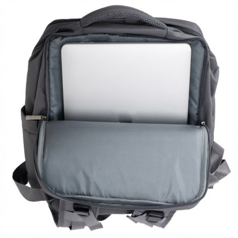 Camry Plecak Biznesowo-Sportowy On-Board Free Size 40x20x30 cm, 24L, 3 Komory, 11 Kieszeni, Laptop 17"