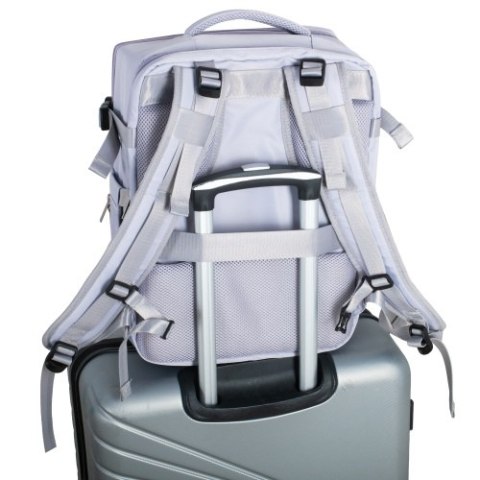 Camry Plecak Biznesowo-Sportowy On-Board Free Size 40x20x30 cm, 24L, 3 Komory, 11 Kieszeni, Laptop 17"