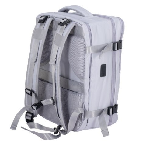 Camry Plecak Biznesowo-Sportowy On-Board Free Size 40x20x30 cm, 24L, 3 Komory, 11 Kieszeni, Laptop 17"