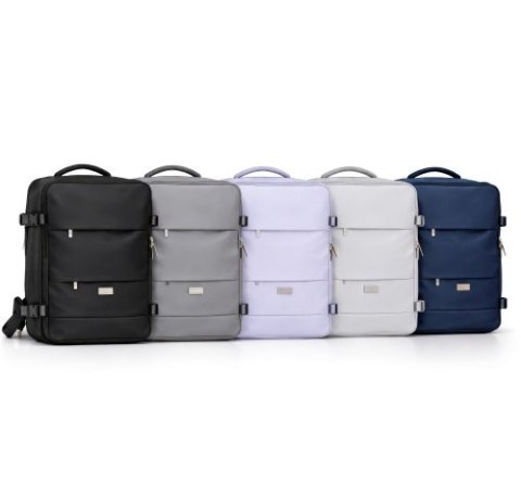 Camry Plecak Biznesowo-Sportowy On-Board Free Size 40x20x30 cm, 24L, 3 Komory, 11 Kieszeni, Laptop 17"