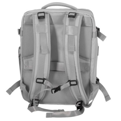 Camry Plecak Biznesowo-Sportowy On-Board Free Size 40x20x30 cm, 24L, 3 Komory, 11 Kieszeni, Laptop 17"
