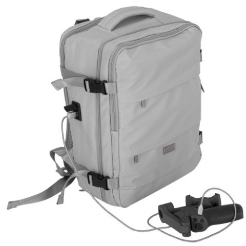 Camry Plecak Biznesowo-Sportowy On-Board Free Size 40x20x30 cm, 24L, 3 Komory, 11 Kieszeni, Laptop 17"