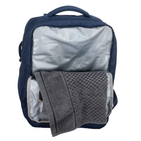 Camry Plecak Biznesowo-Sportowy On-Board Free Size 40x20x30 cm, 24L, 3 Komory, 11 Kieszeni, Laptop 17"