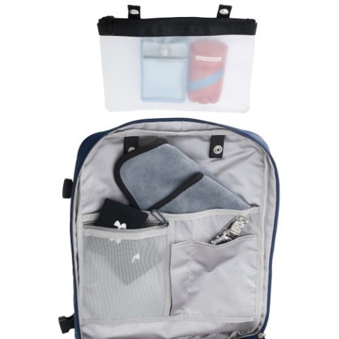 Camry Plecak Biznesowo-Sportowy On-Board Free Size 40x20x30 cm, 24L, 3 Komory, 11 Kieszeni, Laptop 17"
