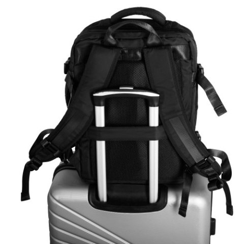 Camry Plecak Biznesowo-Sportowy On-Board Free Size 40x20x30 cm, 24L, 3 Komory, 13 Kieszeni, Laptop 15,6 cali