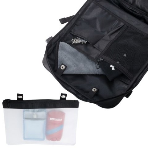 Camry Plecak Biznesowo-Sportowy On-Board Free Size 40x20x30 cm, 24L, 3 Komory, 13 Kieszeni, Laptop 15,6 cali