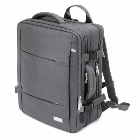 Camry Plecak Biznesowo-Sportowy On-Board Free Size 40x20x30 cm, 24L, 3 Komory, 13 Kieszeni, Laptop 15,6 cali