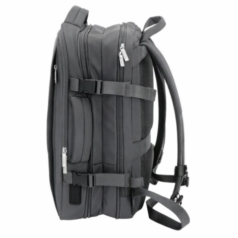 Camry Plecak Biznesowo-Sportowy On-Board Free Size 40x20x30 cm, 24L, 3 Komory, 13 Kieszeni, Laptop 15,6 cali