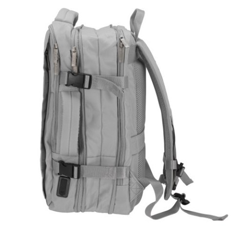 Camry Plecak Biznesowo-Sportowy On-Board Free Size 40x20x30 cm, 24L, 3 Komory, 13 Kieszeni, Laptop 15,6 cali