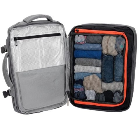 Camry Plecak Biznesowo-Sportowy On-Board Free Size 40x20x30 cm, 24L, 3 Komory, 13 Kieszeni, Laptop 15,6 cali
